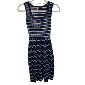 COTTON BY AUTUMN CASHMERE CROCHET KNIT DRESS